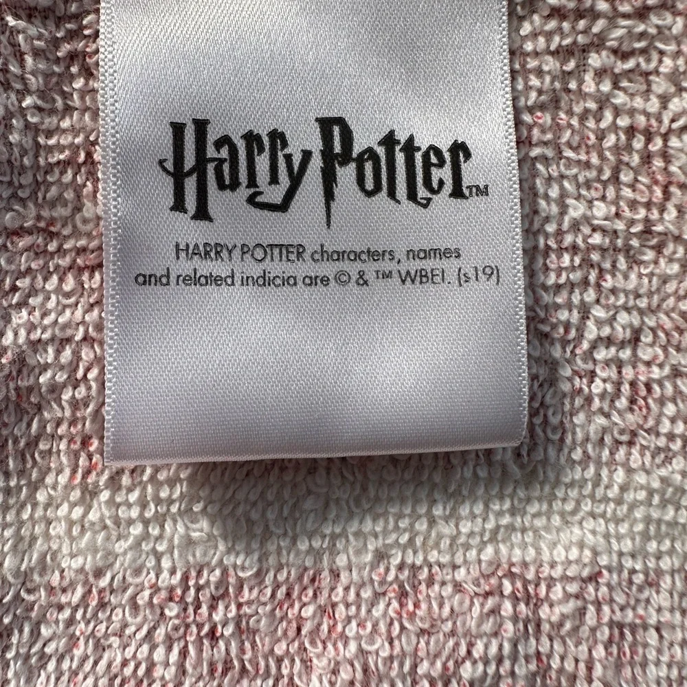 Harry Potter Beach Towel Crest Hogwarts Burgundy Gryffindor Hufflepuff 54